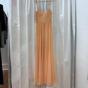 Alice + Olivia Peach Maxi